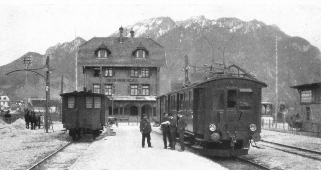 LAG-Triebwagen in Oberammergau