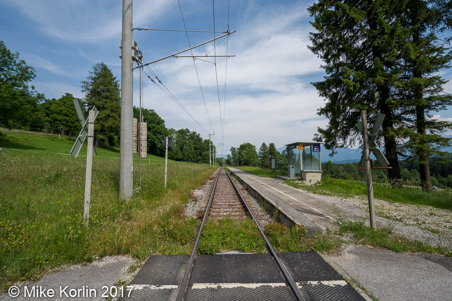 Haltestelle Jägerhaus am 05.06.2017