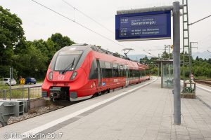 Bahnhof Murnau am 05.06.2017