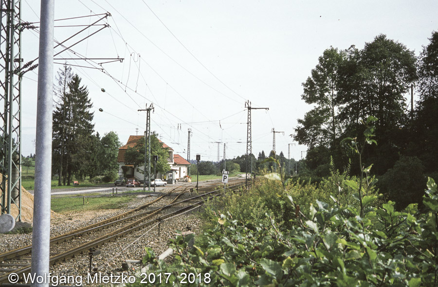 KBS_963 Bahnhof Saulgrub am 20.09.1981