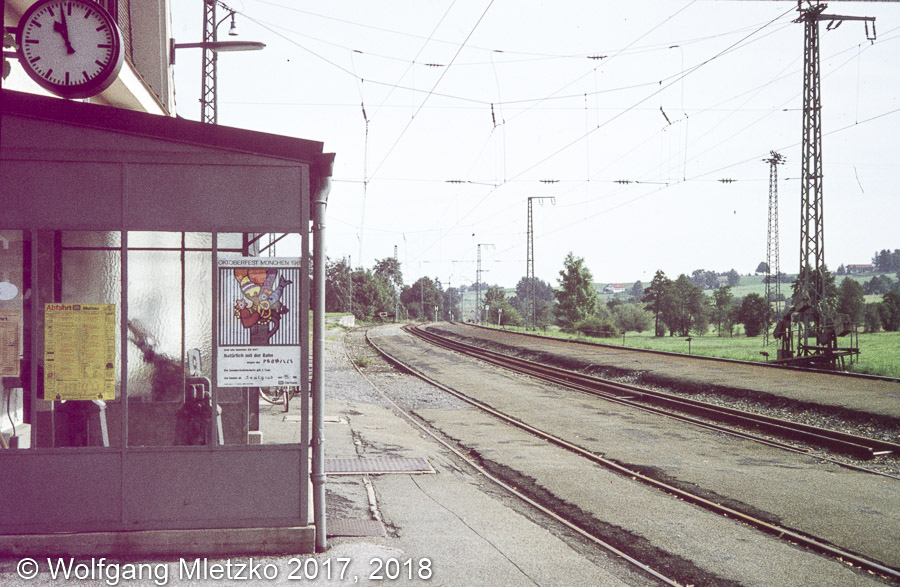 KBS_963 Bahnhof Saulgrub am 20.09.1981