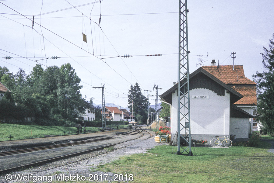 KBS_963 Bahnhof Saulgrub am 20.09.1981
