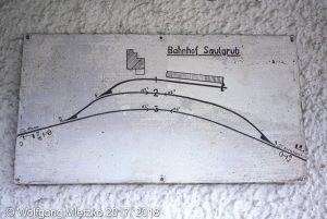 KBS_963 Bahnhof Saulgrub Gleisplan