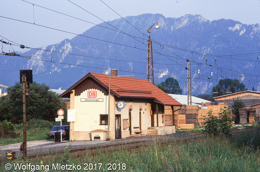 KBS_963 Bahnhof Unterammergau am 08.07.1995