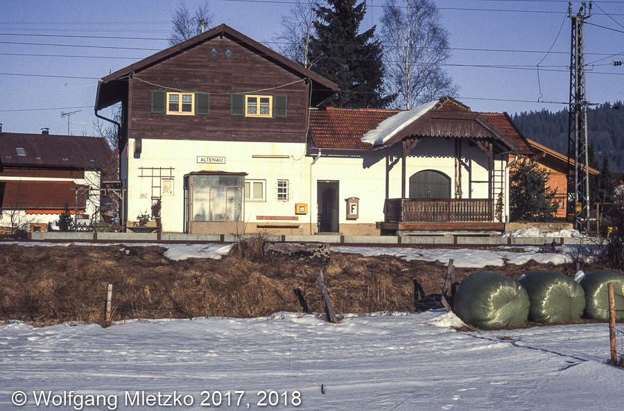 KBS_963 Bahnhof Altenau am 02.02.1997