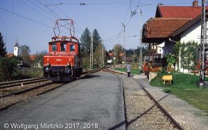 E69 03 in Altenau am 14.10.1990