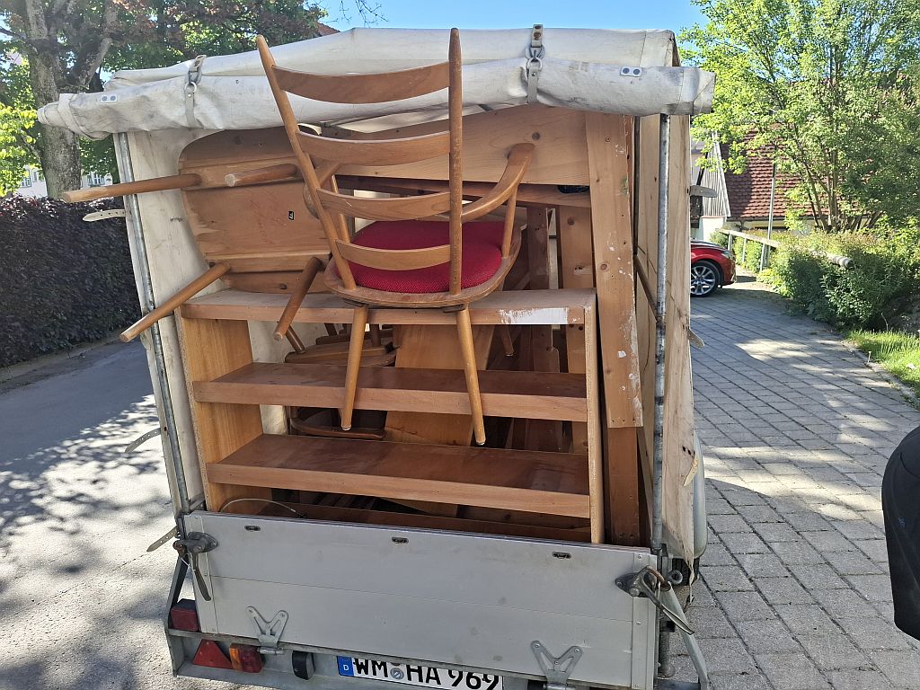 Umzug! die zweite Fuhre